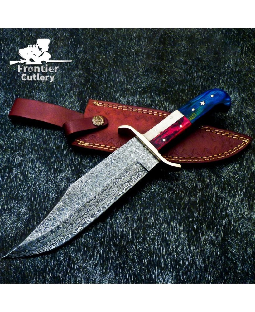 Camel Bone Bowie Knife