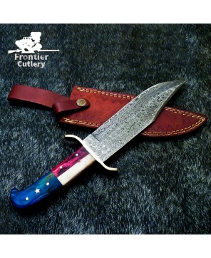 Camel Bone Bowie Knife