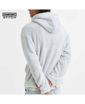 Relaxed Fit Pile Hoodie