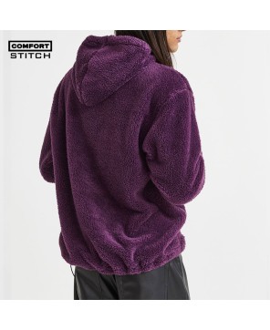 Cozy Comfort Soft Pile Hoodie