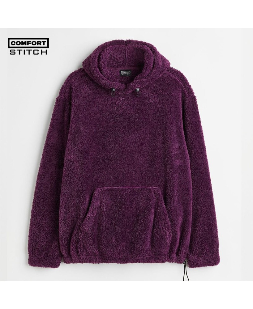 Cozy Comfort Soft Pile Hoodie