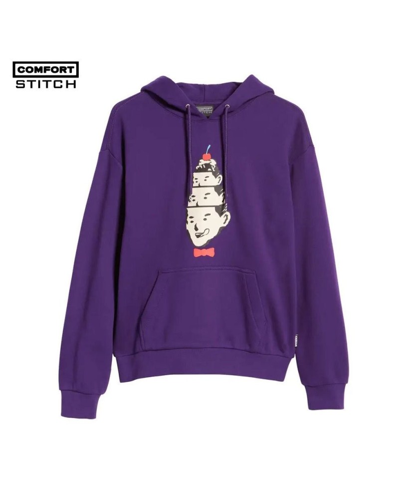 Purple Silver Spoon Hoodie - Comfort Stitch