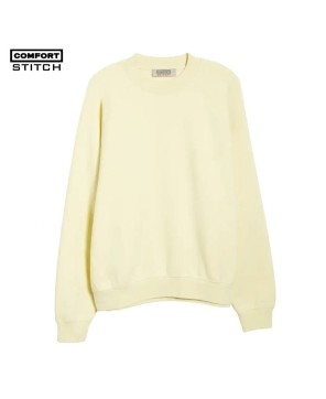 Canary Cotton Blend Crewneck Sweatshirt