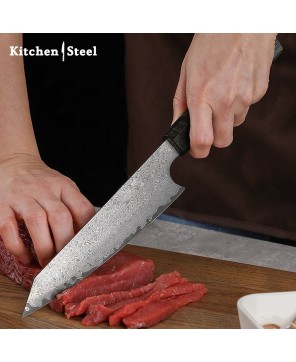 Professional VG-10 Damascus Kitchen Knife - Precision and Versatility