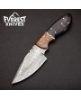 Premium Damascus Hunting Knife