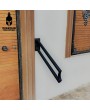 Handrail for stairs, door grab bar, garage handrail, safety handrails, Wall mount Handrail, 1-2 & 1-3 Steps handrail, Handrail f