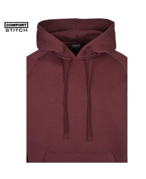 Classic Red Oversized Hoodie - Comfort Stitch