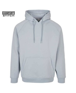 Frost Blue Oversized Sweat Hoodie - Comfort Stitch Casual Wear