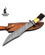 Damascus Bowie Knife