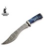 Elegant Handcrafted Damascus Camping Knife