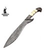 High-Quality Kukri Knife with Cowhide Sheath