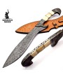 High-Quality Kukri Knife with Cowhide Sheath