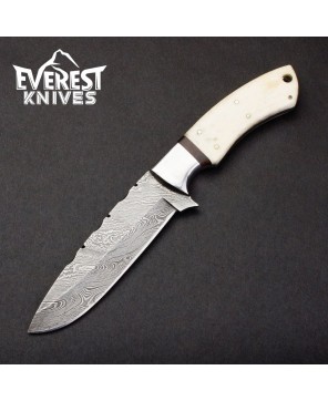 Everest Damascus Hunting Knife