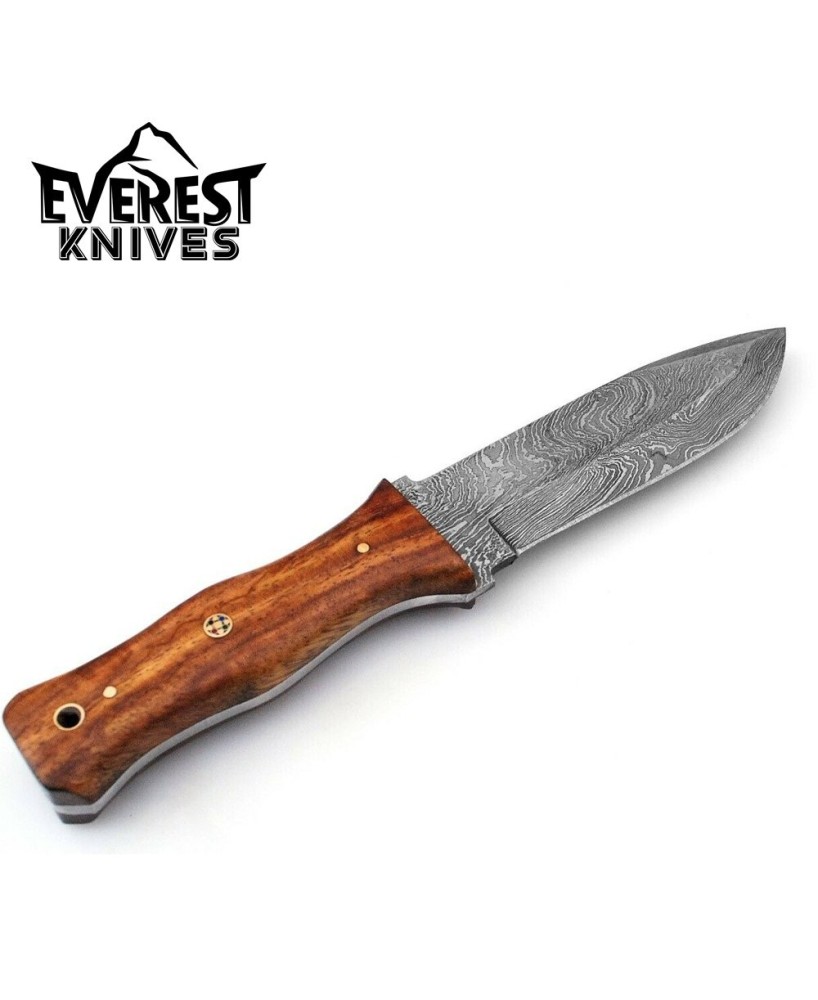 Damascus EDC Hunting Knife