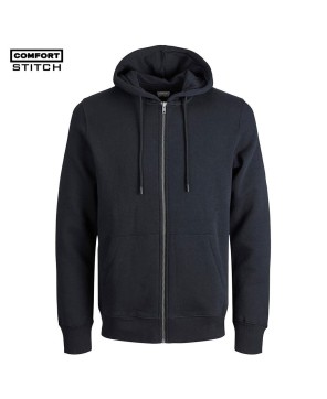  Basic Full Zip Sweatshirt Hoodie