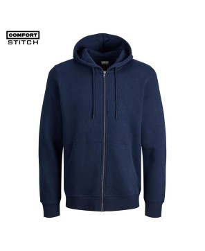  Basic Full Zip Sweatshirt Hoodie