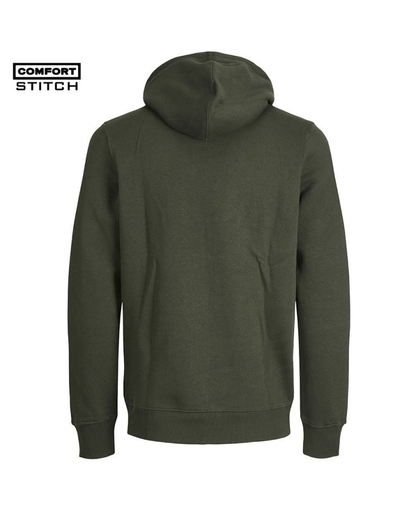 Basic Full Zip Sweatshirt Hoodie