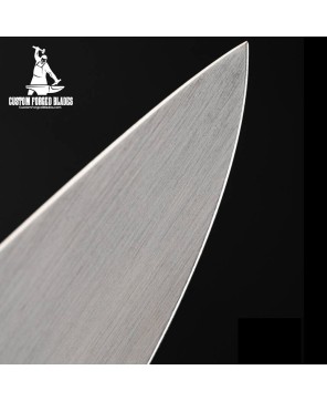 Chef Kitchen Knife Stabilized Wood - Precision Craftsmanship