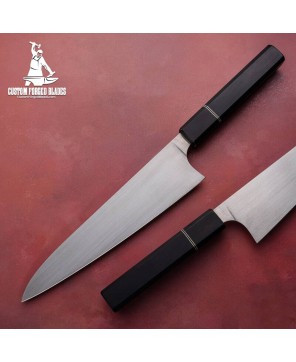 Kitchen Knife Gyuto Black Hornbeam - Crafted with Precision