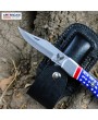 American Flag Handle Folding Knife