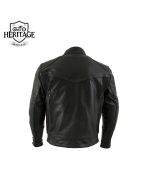 Men's Biker Jacket Sale | Bandit Buffalo Leather Cruiser