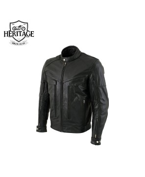 Men's Biker Jacket Sale | Bandit Buffalo Leather Cruiser