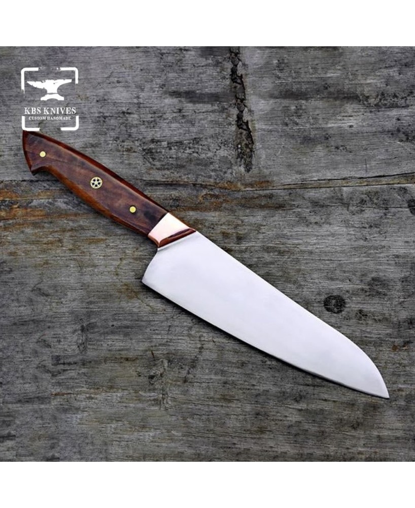 Custom Handmade D2 Steel Chef Knife - Precision and Durability