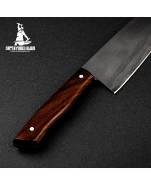 Handmade Chef Knife with Tali Wood Handle