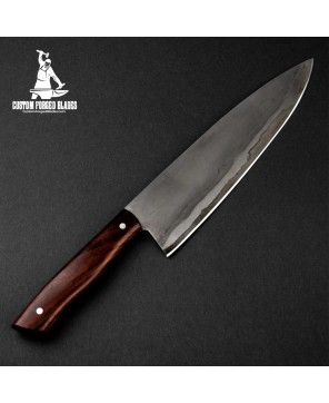 Handmade Chef Knife with Tali Wood Handle