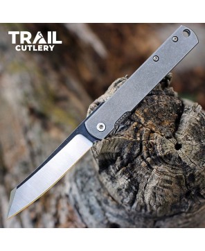 Stainless Steel Folding Knife By Trail Cutlery