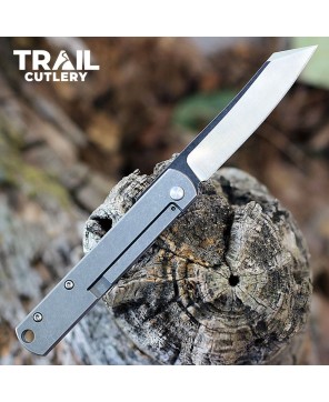 Stainless Steel Folding Knife By Trail Cutlery