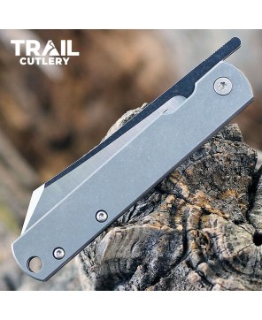 Stainless Steel Folding Knife By Trail Cutlery