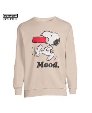 Peanuts Snoopy Fleece Crewneck Sweatshirt