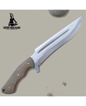 Full Tang Survival Knife - Handmade Stainless Steel Blades