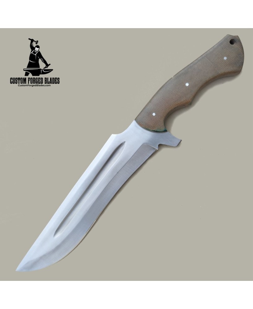 Full Tang Survival Knife - Handmade Stainless Steel Blades