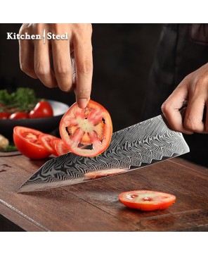 Damascus Steel Kitchen Knife