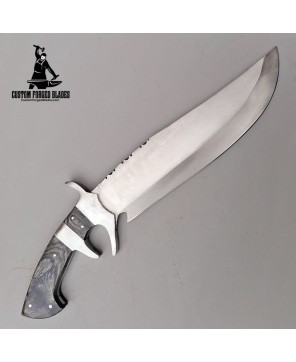 Custom Handmade Survival Knife - Custom Forged Blades