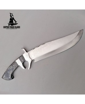 Custom Handmade Survival Knife - Custom Forged Blades