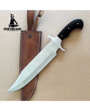 Custom Forged Blades: Full Tang Hunting Survival Knife