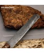 Millard 10" Damascus Steel Slicing and Carving Knife