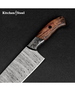 Damascus Steel Kitchen Knife