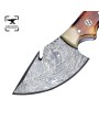 Handcrafted Damascus Steel Skinning Knife - Premium Quality Skinning Tool