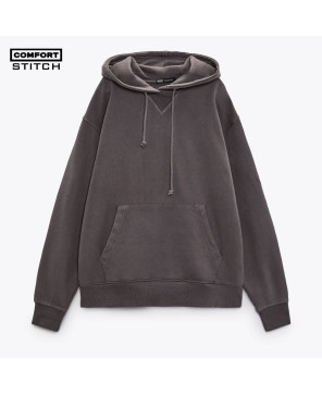 OVERSIZED HOODED SWEATSHIRT