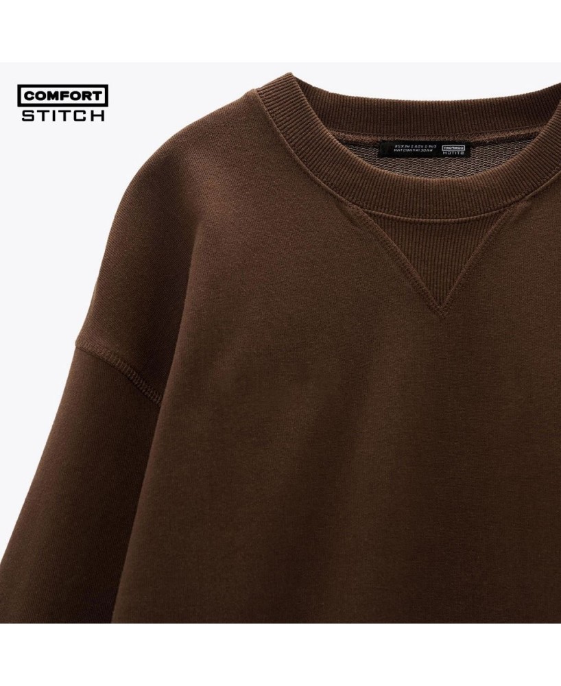 ROUND NECK SWEATSHIRT