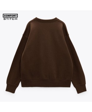 ROUND NECK SWEATSHIRT