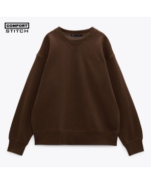 ROUND NECK SWEATSHIRT