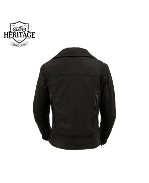 Heritage Women's Vented Leather Jacket