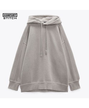 WASHED OVERSIZED SWEATSHIRT