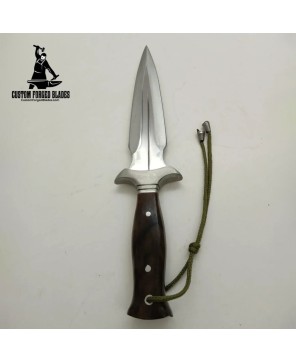 Custom Dagger Knife & Leather Sheath