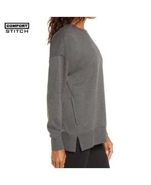 Crewneck Sweatshirt in Grey - Sporty & Sustainable